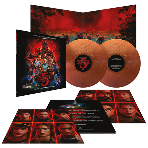 PRE-ORDER - Kyle Dixon & Michael Stein - 'Stranger Things 5 (Original Score) Volume 1' 2LP Metallic Bronze Vinyl - RELEASE DATE 17th July 2026