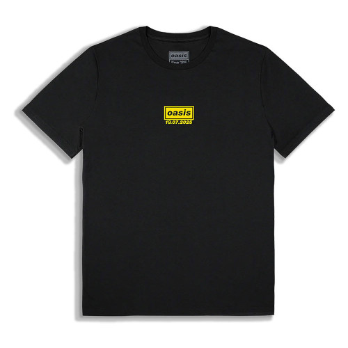 Oasis 'Manchester City Pop Up' (Black) T-Shirt