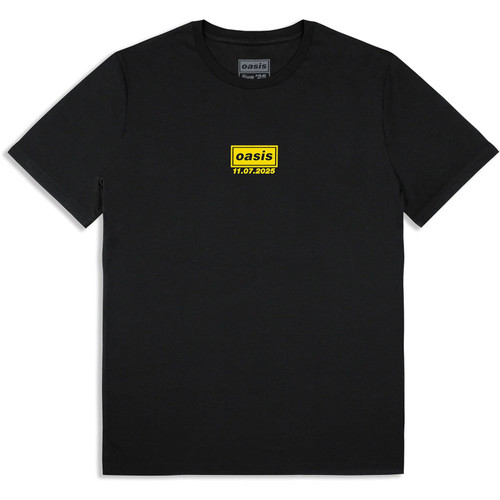 Oasis 'Manchester 11 July Event' (Black) T-Shirt