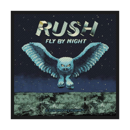 Rush 'Fly By Night' Woven Patch