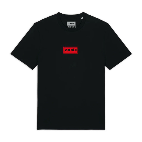 Oasis 'Toronto Half Faces Fan Store' (Black) T-Shirt