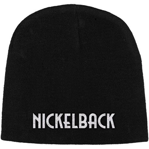 Nickelback 'Logo' (Black) Beanie Hat