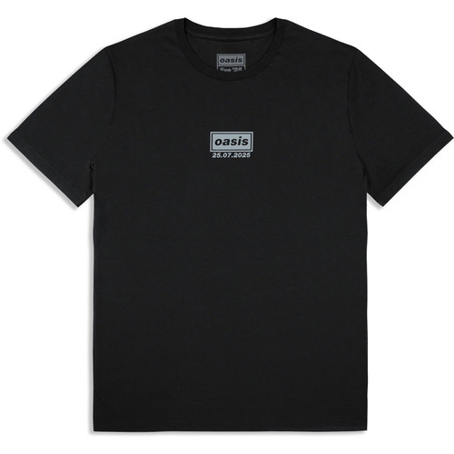 Oasis 'London 25 July Event' (Black) T-Shirt