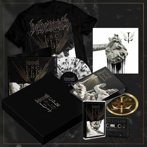 Behemoth 'I, Scvlptor' LP Clear Black Splatter Vinyl Box Set