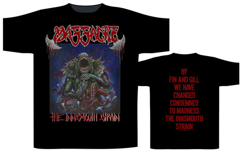 Massacre 'The Innsmouth Strain' (Black) T-Shirt