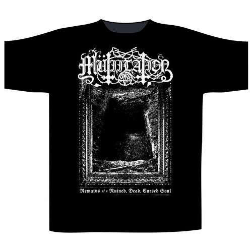 Mutiilation 'Remains Of A Dead Cursed Soul' (Black) T-Shirt