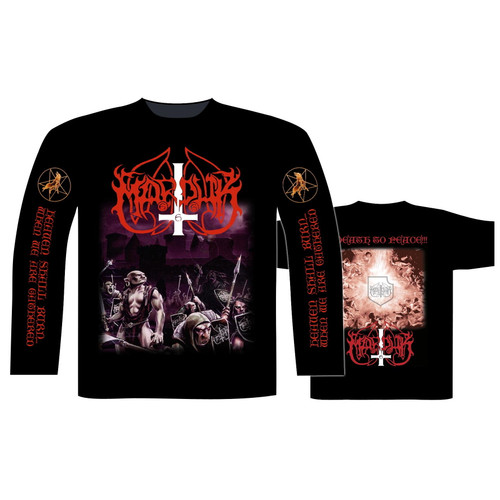 Marduk 'Heaven Shall Burn' (Black) Long Sleeve Shirt