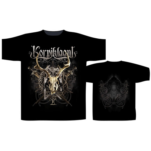 Korpiklaani 'Crest' (Black) T-Shirt