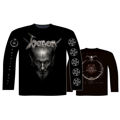 Venom 'Into Oblivion' (Black) Long Sleeve Shirt