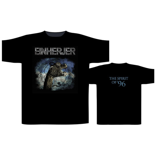 Einherjer 'Dragons Of The North' (Black) T-Shirt