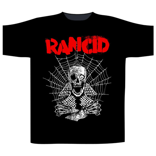 Rancid 'Spiderweb' (Black) T-Shirt