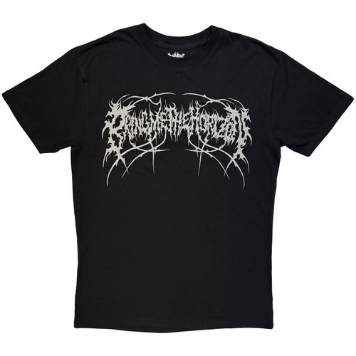 Bring Me The Horizon 'Metal Logo Genxsis' (Black) T-Shirt