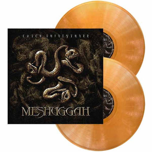 PRE-ORDER - Meshuggah 'Catch Thirtythree' (20th Anniversary) 2LP Gold White Marble Vinyl - RELEASE DATE 24th July 2026