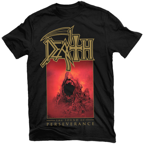 Death 'The Sound of Perseverance v1' (Black) T-Shirt - US Import