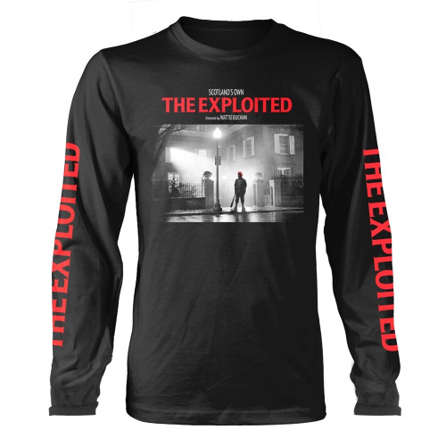 The Exploited 'This Band Is...' (Black) Long Sleeve Shirt Front