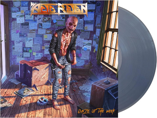 PRE-ORDER - Acid Reign 'Daze of the Week' LP Clear Vinyl - RELEASE DATE 3rd July 2026