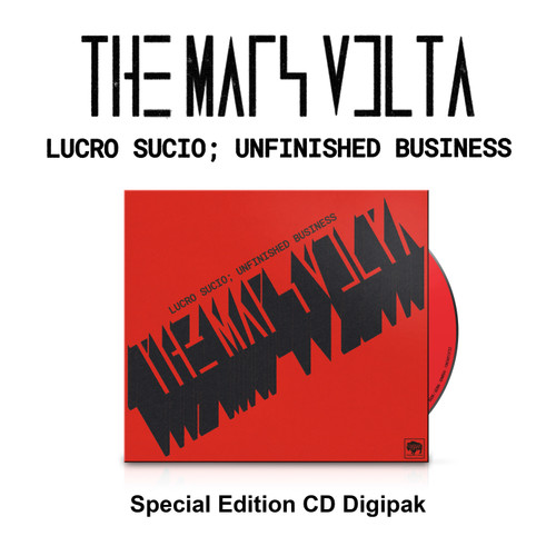 PRE-ORDER - The Mars Volta 'Lucro Sucio; Unfinished Business' CD Digipack - RELEASE DATE 16th October 2026