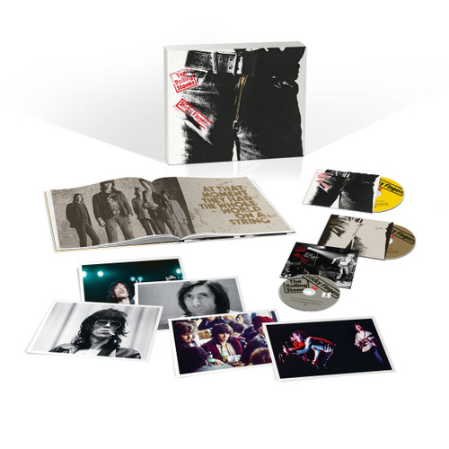 Rolling Stones 'Sticky Fingers' 2CD + DVD Deluxe