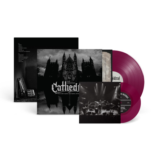 PRE-ORDER - John Carpenter 'Cathedral' LP Amethist Vinyl + 7" - RELEASE DATE 7th August 2026