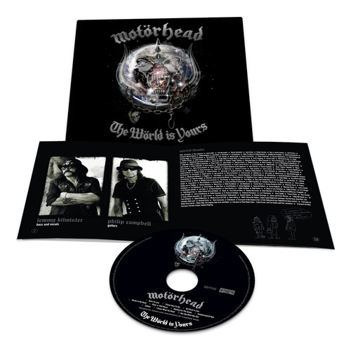 PRE-ORDER - Motorhead 'The World Is Yours' CD Digisleeve - RELEASE DATE 14th August 2026