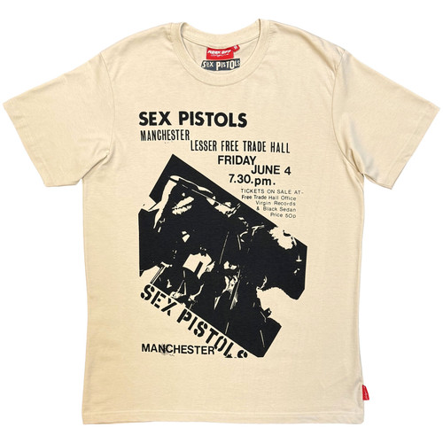 Sex Pistols 'Manchester' (Sand) Unplugged T-Shirt