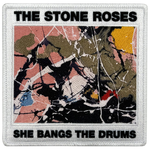 The Stone Roses 'She Bangs The Drum' Iron On Woven Patch