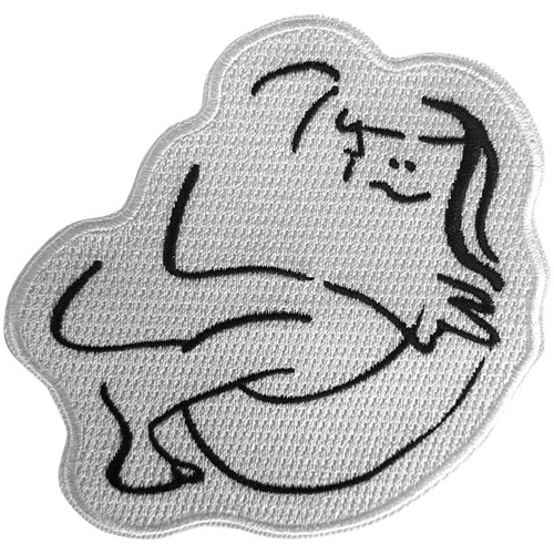 John Lennon 'Cuddle' Iron On Woven Patch