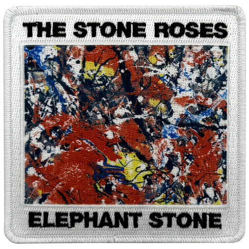 The Stone Roses 'Elephant Stone' Iron On Woven Patch