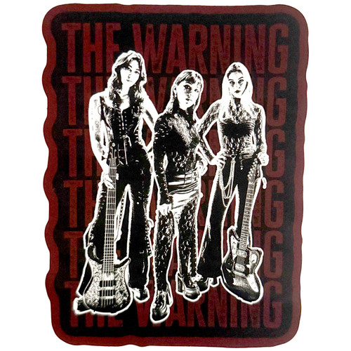 The Warning 'Stacked' Sticker