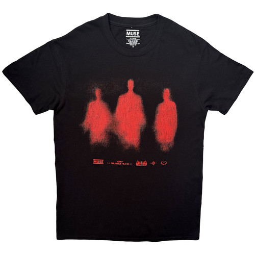 Muse 'The Wow Signal Shadows' (Black) T-Shirt