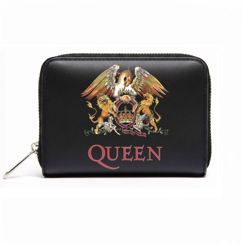 Queen 'Crest' Rocksax Zip Top Purse