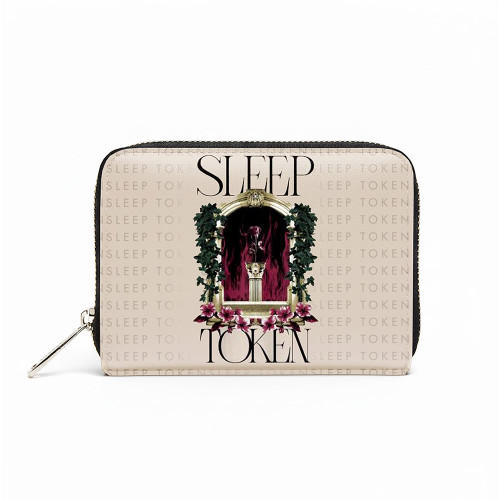 Sleep Token 'Statue Cream' Rocksax Zip Top Purse