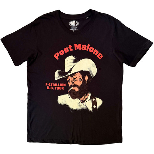 Post Malone 'U.S. Tour' (Black) T-Shirt