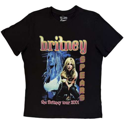 Britney Spears 'Retro Text' (Green) Ringer T-Shirt Ã‚Â¦ Eyesore Merch