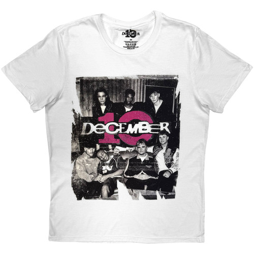 December 10. 'Torn' (White) Womens Fitted T-Shirt