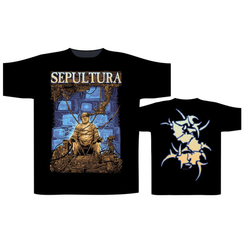 Sepultura 'Chaos Ad' (Black) T-Shirt