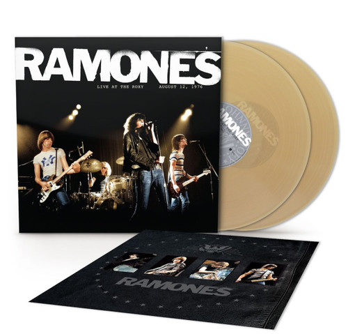 PRE-ORDER - Ramones 'Live at The Roxy, 8/12/76' 2LP Translucent Tan Vinyl - RELEASE DATE 31st July 2026