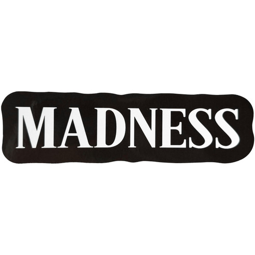 Madness 'Text Logo' Sticker