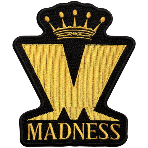 Madness 'Crown & M' Iron On Woven Patch