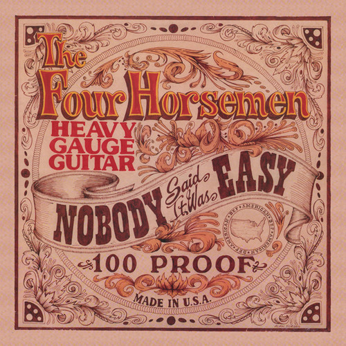 The Four Horsemen 'Nobody Said It Was Easy' CD Jewel Case