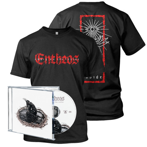 Entheos 'Empty On The Inside' CD Jewel Case & T-Shirt Bundle