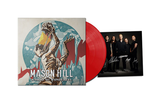 Mason Hill 'World So Wonderful' Red Vinyl & SIGNED ART CARD