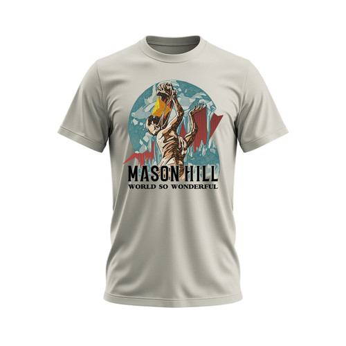 Mason Hill 'World So Wonderful' (Natural) T-Shirt