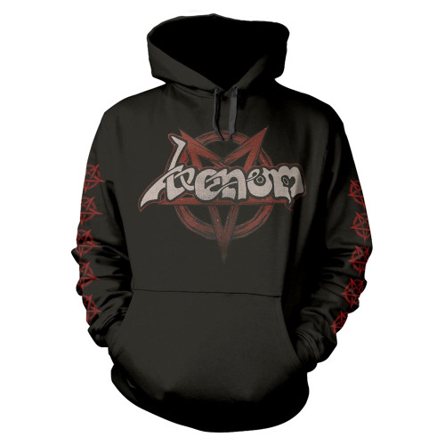 Venom 'Pentagram' (Black) Pull Over Hoodie