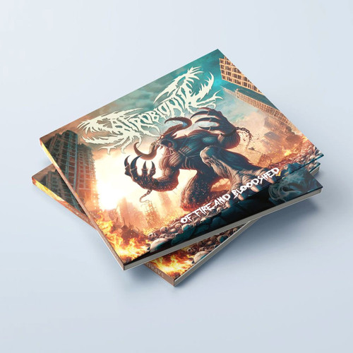 PRE-ORDER Saprobiontic 'Of Fire and Bloodshed' CD Digipack - RELEASE DATE  23rd October 2026