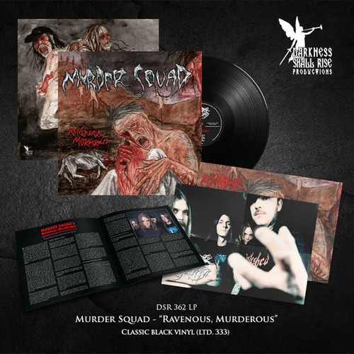 PRE-ORDER - Murder Squad 'Ravenous Murderous' LP Black Vinyl - RELEASE DATE 4th September 2026