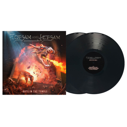 PRE-ORDER - Flotsam and Jetsam 'Rats In The Temple' 2LP Black Vinyl - RELEASE DATE 28th August 2026