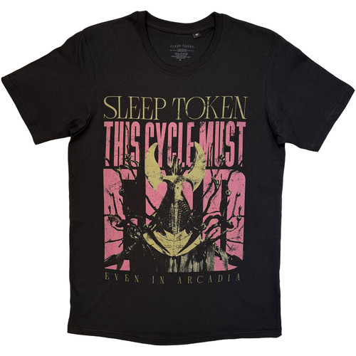 Sleep Token 'This Cycle Must End Stacked' (Black) T-Shirt