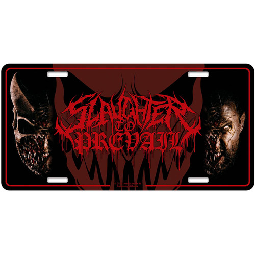Slaughter To Prevail 'Grizzly' Number Plate