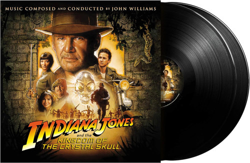 John Williams 'Indiana Jones And The Kingdom Of The Crystal Skull' 2LP Black Vinyl